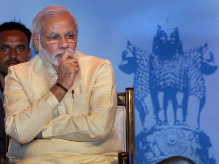 I was not even a class monitor in school: Modi in Delhi (in pics)