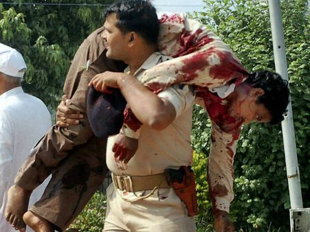 Patna: Political blame game over blasts