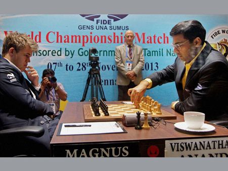 Chess: Anand down but not out, needs just one game to win
