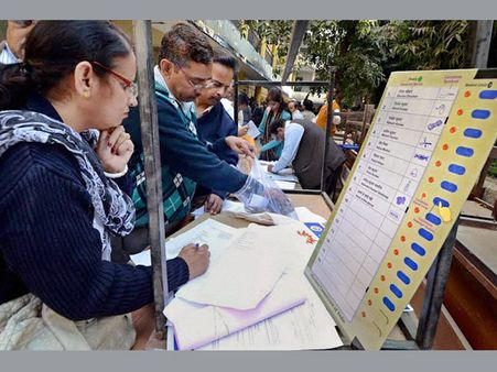 60 voting machines replaced during Delhi polls