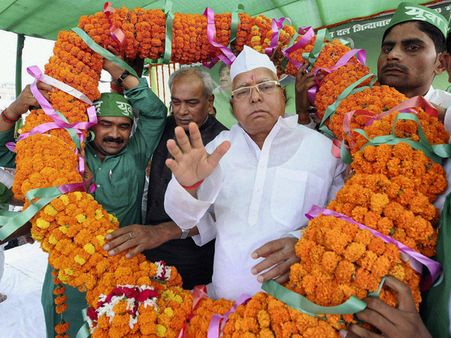 I am now free to weed out communal forces: Lalu Prasad Yadav