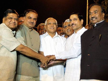 Decks cleared for Yeddyurappa's return to BJP