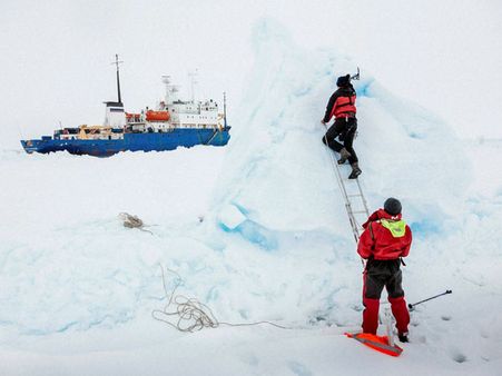China's trapped icebreaker makes successful escape