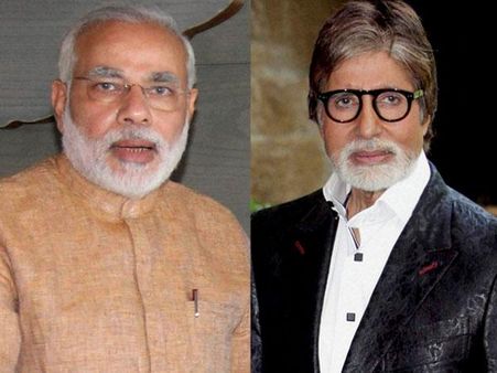 Narendra Modi is more popular than Amitabh Bachchan on Facebook
