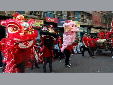Chinese New Year celebrated in Kolkata