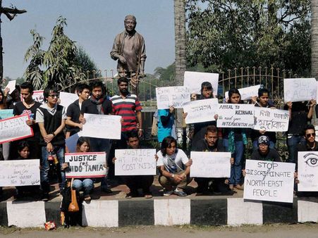 Nido's parents vow to fight against discrimination