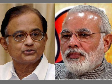 Narendra Modi tears into Chidambaram, says hardwork not Harvard pays