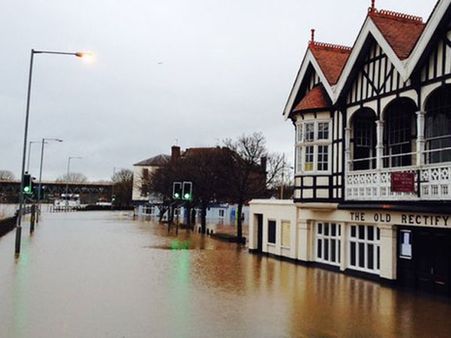 UK floods: Met Office issues 'most severe' red warning