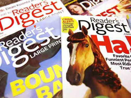 Reader's Digest sold for just 1 Pound
