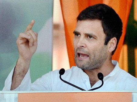 Assam: Rahul bats for North East people; compares Modi with Hitler