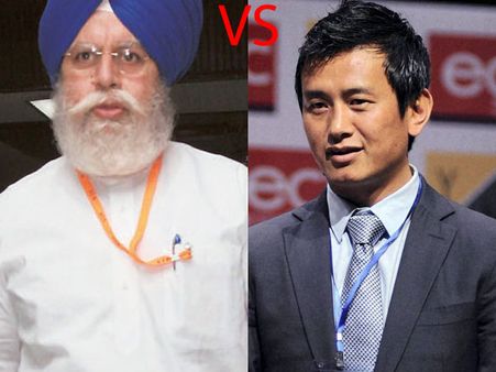 Top contests of 2014: Baichung Bhutia vs SS Ahluwalia