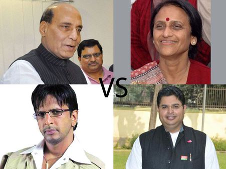 Top contests of 2014: Rajnath Singh vs Rita Bahuguna vs Jaaved Jaaferi