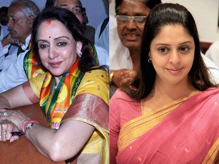 Poll panel orders extra security for Hema Malini, Nagma