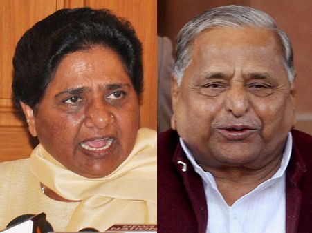 SP spreading rumour, Mulayam will leave Azamgarh seat: Mayawati