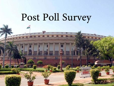 C-Voter Exit Poll survey: NDA may get 289 seats, UPA 101 seats