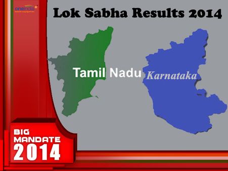 BJP bags Karnataka, Jaya sweeps Tamil Nadu