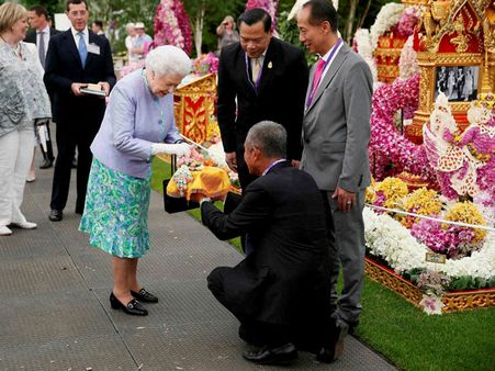To the fallen of the First World War, the Chelsea Flower Show