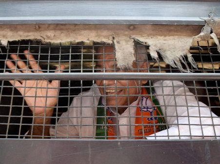 Yashwant Sinha in jail, BJP continues protest in Hazaribagh