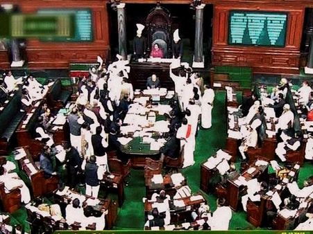 TRS MPs oppose Polavaram ordinance in LS