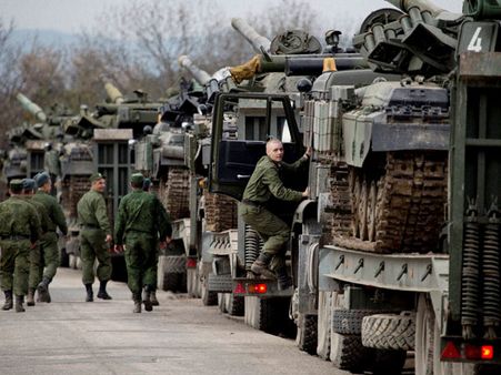 Russian tanks' intrusion unacceptable, says Ukraine