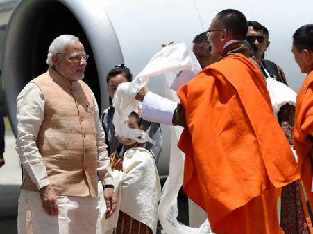 PM Narendra Modi calls on Bhutan King, holds talks with PM
