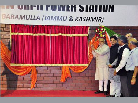 Kashmir: PM Narendra Modi inaugurates 240 MW Uri-II hydropower project