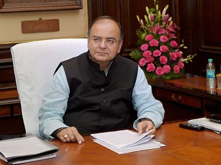 Not in favour of doling out cash: FM Jaitley tells Times Now