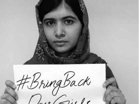 Malala Yousafzai vows to fight for abducted Nigerian schoolgirls