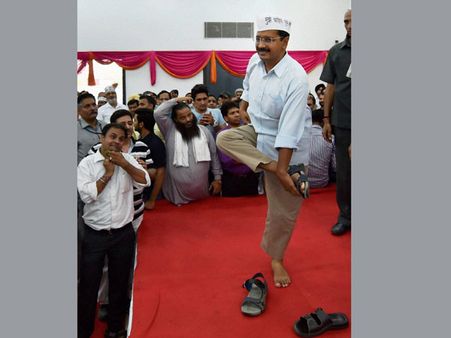 Kejriwal slams Delhi budget