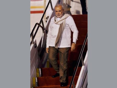 Prime Minister Narendra Modi returns from Brazil after BRICS Summit