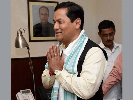 Action on arrested officials after studying report: Sonowal