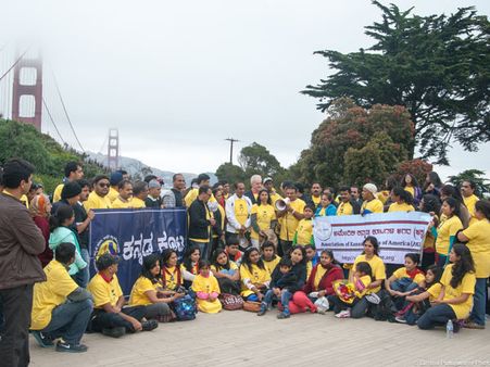 Biggest Kannada Festival outside India: AKKA Walk on the Golden Gate Bridge held in US