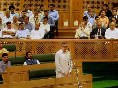 Ruckus in J&K assembly over amnesty to stone pelters