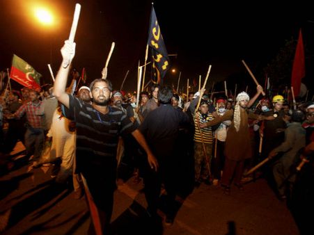 Pakistan Violence: When Imran Khan, Qadri lost control, protesters stormed TV channel office