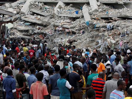 Toll reaches 44 in Nigeria building collapse