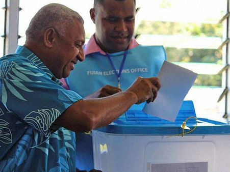 Fiji goes to polls as general elections begin