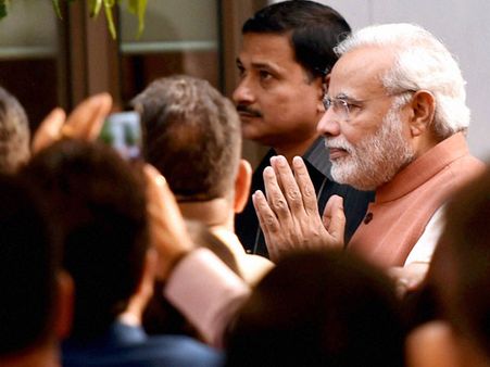 Narendra Modi launches Swavalamban programme for the poor