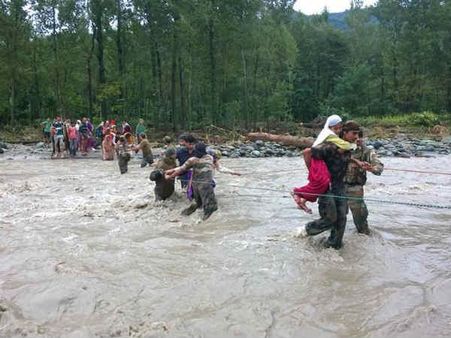 Many put weddings on hold as flood water inundated Kasmir valley