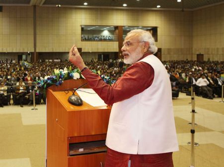 Modi unveils Mega Food Parks to empower farmers, boost ailing food sector   