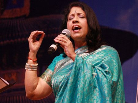 #ModiAtMadison: It was Kavita Krishnamurthy's 