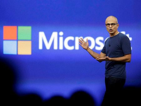 Microsoft CEO Satya Nadella visits India Development Centre in Hyderabad
