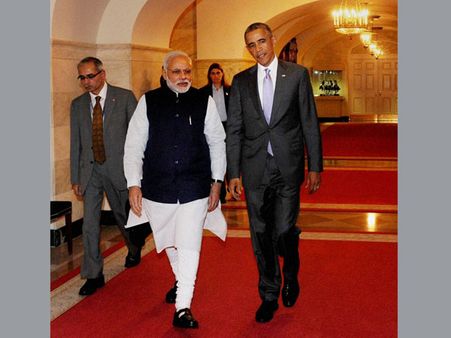 PM Narendra Modi meets leaders in US (In pics)