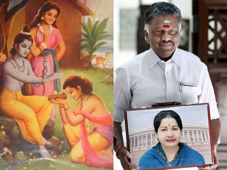 Ramayan revisits India: 'Bharat' Panneerselvam steps in for 'Ram' Jayalalithaa during 'jailvaas'?