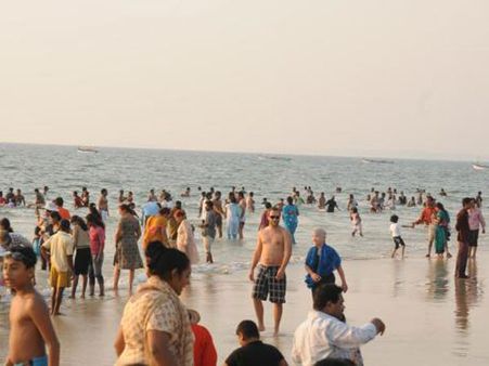 Less Russians on Goan beaches this season