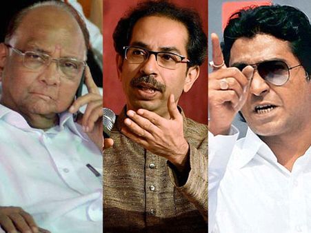 Maha poll: 'Old' Pawar still leads 'young' Thackerays