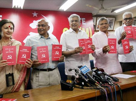 CPI(M) asks top leadership to place fresh draft on political line