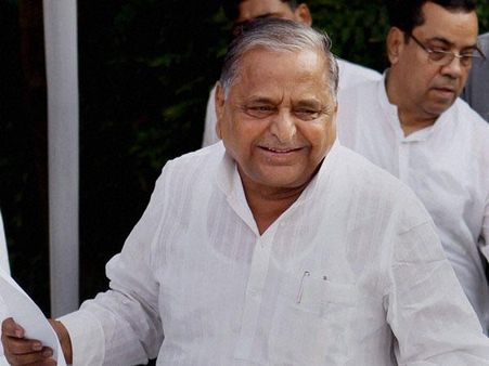 BJP takes out procession in Azamgarh to find 'missing' Mulayam