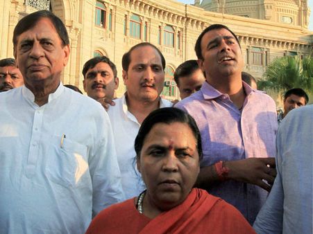 Uma Bharti defends expenditure on Ganga meet