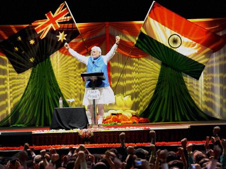 History Created: After Madison Square Garden, Modi magic shakes Sydney's Allphones Arena