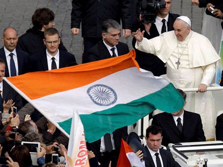 Priest, Nun from Kerala conferred sainthood in Vatican